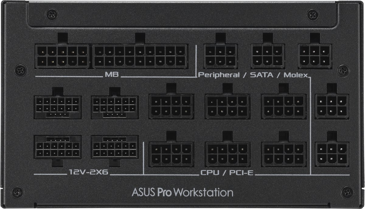 ASUS Pro WS 2200W Platinum ATX 3.1 Voeding, productafbeelding 4