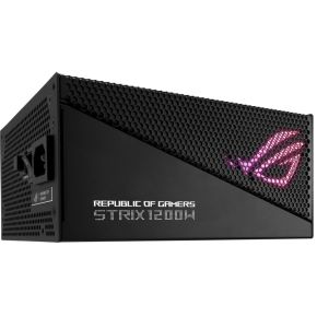 Rog Strix 1200W Gold Aura Edition Power Supply Unit 20+4 Pin Atx (Black) - afbeelding 8