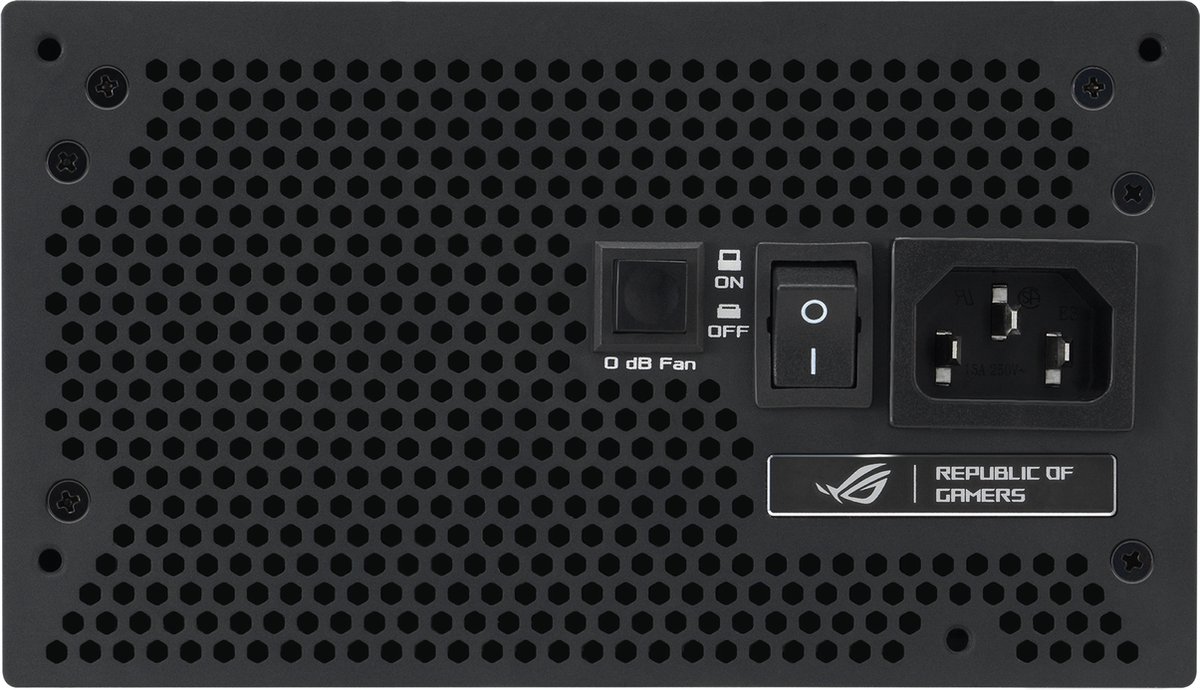 Asus Rog Strix 750W Gold Aura Edition Power Supply Unit 20+4 Pin Atx Atx Zwart voeding - afbeelding 6