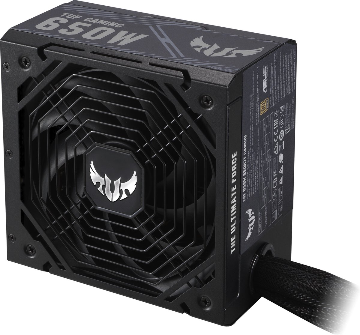 Asus Tuf-Gaming-650B Power Supply Unit 650 W 20+4 Pin Atx Atx Zwart voeding - afbeelding 2