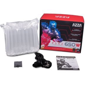 650 Watt Bronze Pc Interne Voeding / Psu Met Rgb Verlichting 80Plus (Black) - afbeelding 3