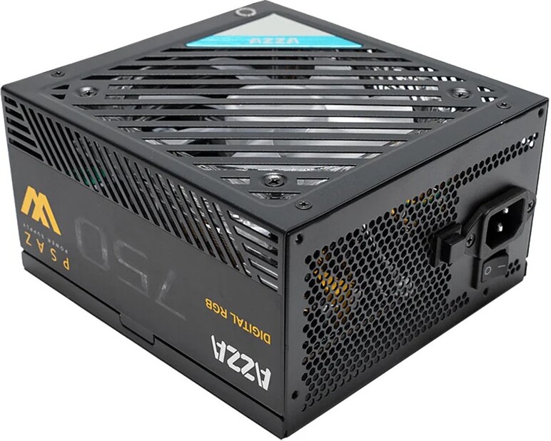 Azza psaz 750g 750w atx zwart 13913 2 orig - Azza PSAZ-750G 750W Voeding