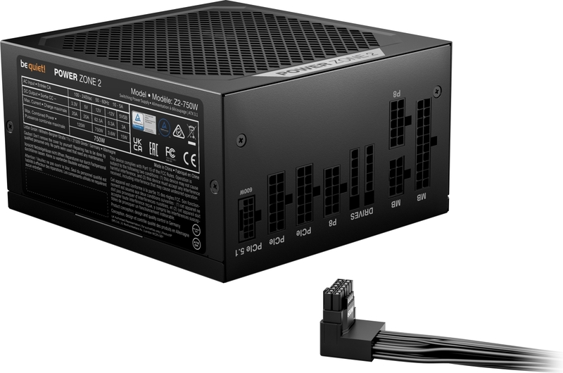 Be quiet power zone 2 voeding 6372 2 orig - Be quiet! POWER ZONE 2 750W Voeding