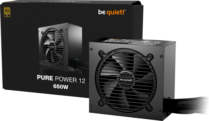 Be quiet pure power 12 650w voeding 4 orig - be quiet! Pure Power 12 650W Voeding