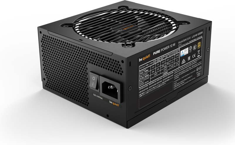 Be quiet pure power 12m voeding 2 orig - Be quiet! Pure Power 12 M 1200W Voeding