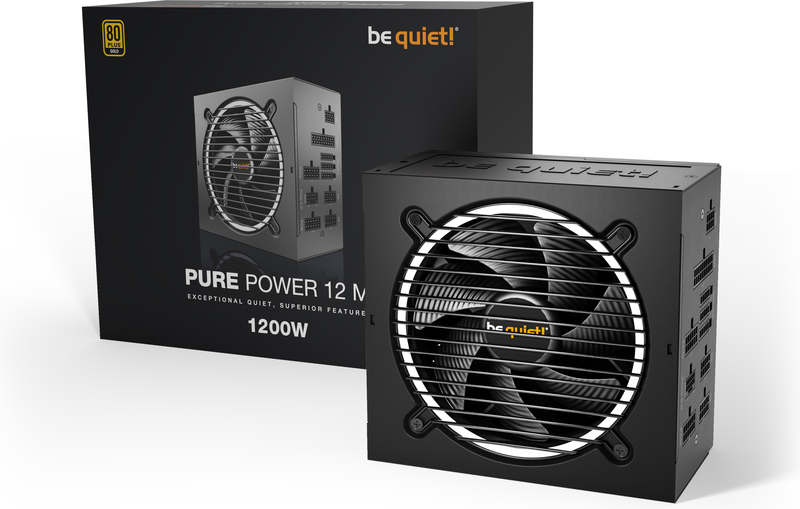 Be quiet pure power 12m voeding 3 orig - Be quiet! Pure Power 12 M 1200W Voeding
