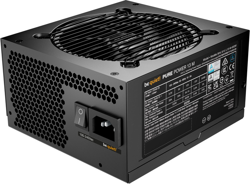 Be quiet pure power 13 m 650w voeding 4 orig - Be quiet! Pure Power 13 M 650W Voeding