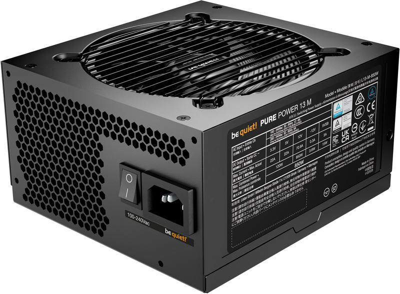 Be quiet pure power 13 m 850w voeding 4 orig - Be quiet! Pure Power 13 M 850W Voeding