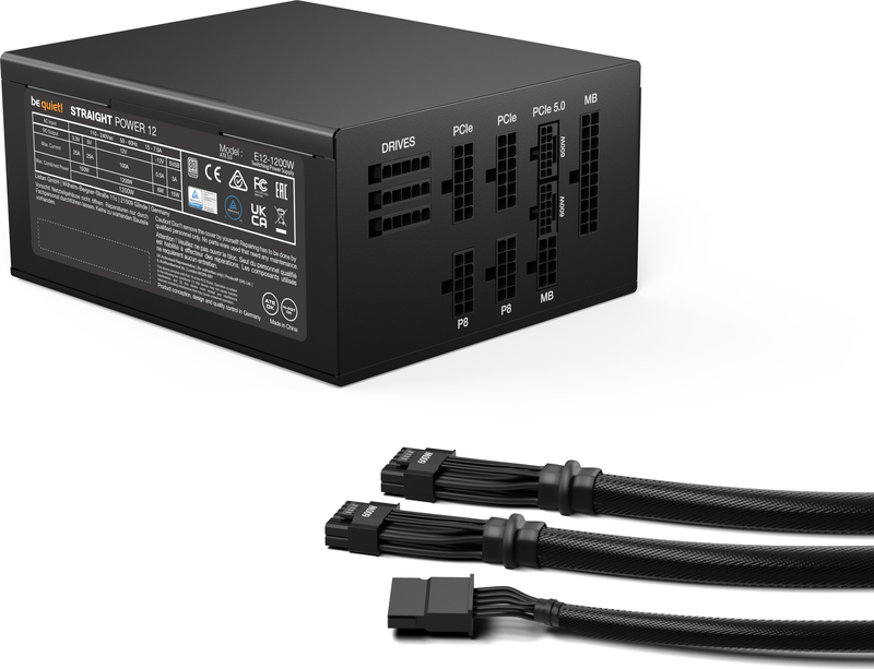 Be quiet straight power 12 platinum 120 2 orig - Be quiet! Straight Power 12 1200W Voeding