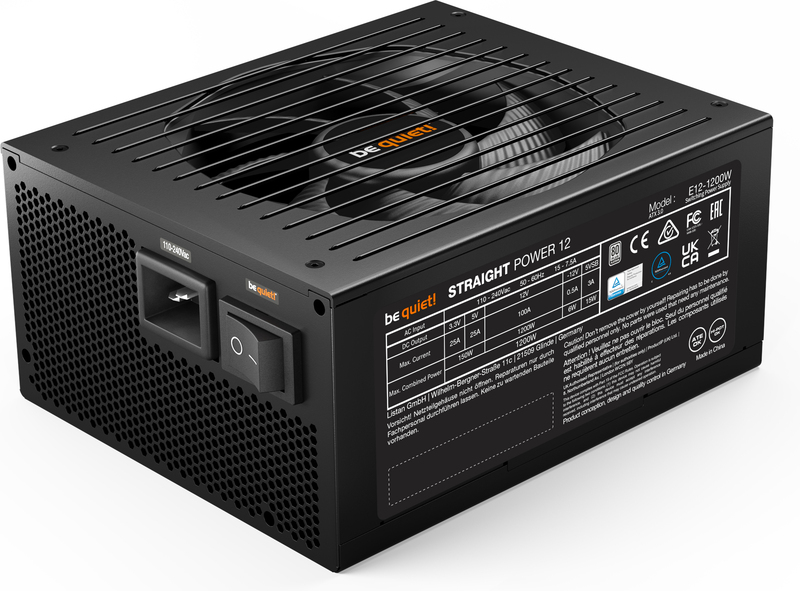 Be quiet straight power 12 platinum 120 3 orig - Be quiet! Straight Power 12 1200W Voeding