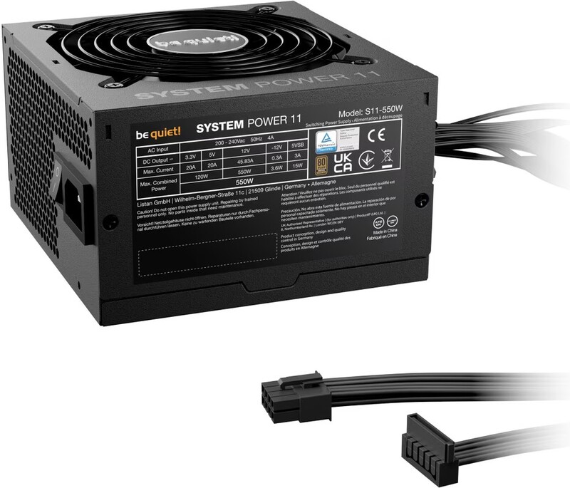Be quiet system power 11 voeding 6376 2 orig - Be quiet! System Power 11 550W Voeding