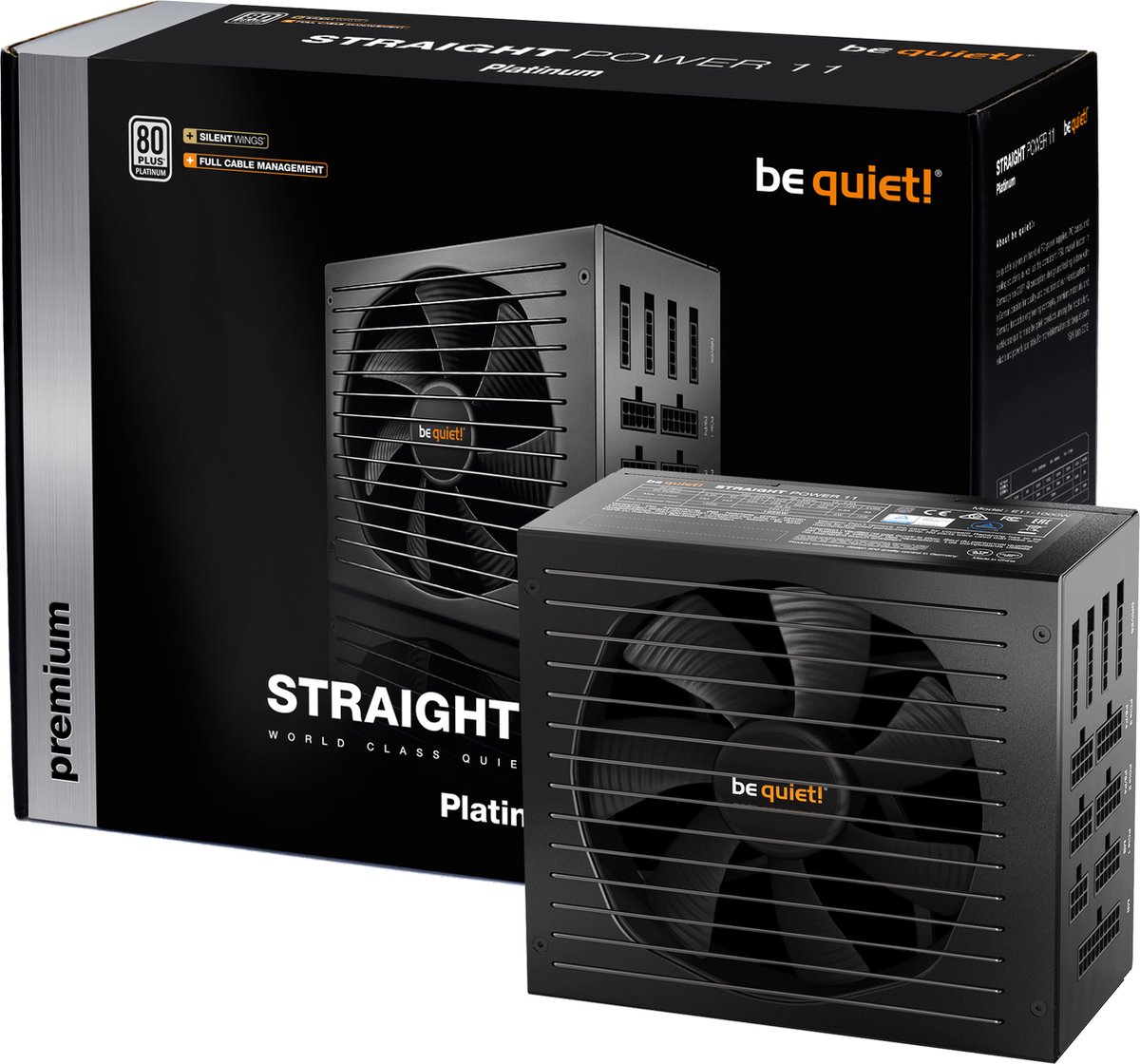 be quiet! Straight Power 11 Platinum 1000W Voeding - afbeelding 5