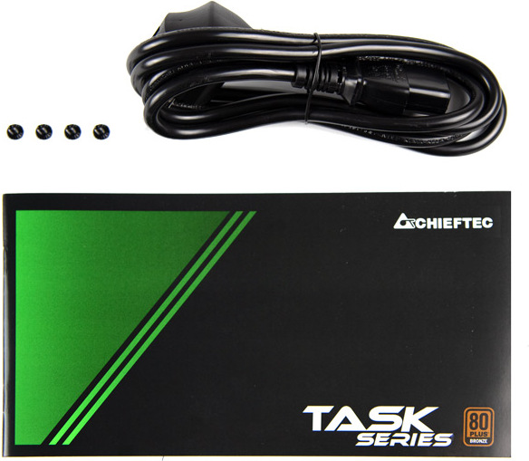 Chieftec atx computervoeding voor 500w 3 orig - Chieftec Task TPS-500S 500W Voeding (Black)