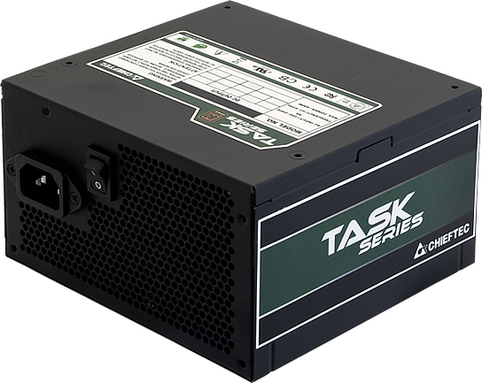 Chieftec atx computervoeding voor 500w 4 orig - Chieftec Task TPS-500S 500W Voeding (Black)