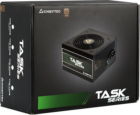 Chieftec atx computervoeding voor 500w 5 orig - Chieftec Task TPS-500S 500W Voeding (Black)