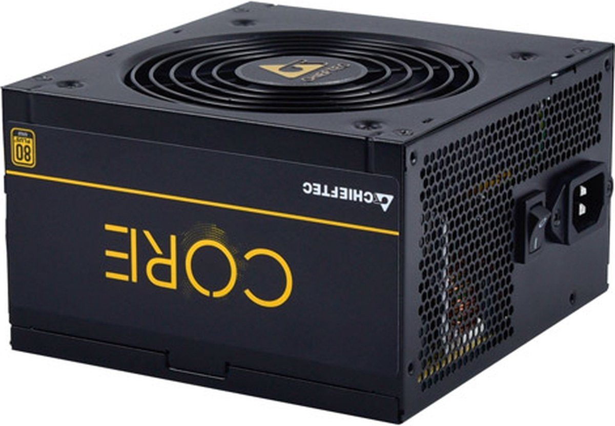 Chieftec Chieftec Core Bbs-600S Power Supply Unit 600 W 24-Pin Atx Ps/2 Zwart