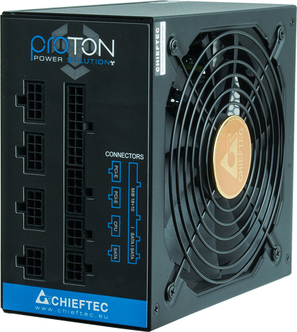 Chieftec proton series 1000 1000w brons 3 orig - Chieftec PROTON SERIES 1000W Voeding