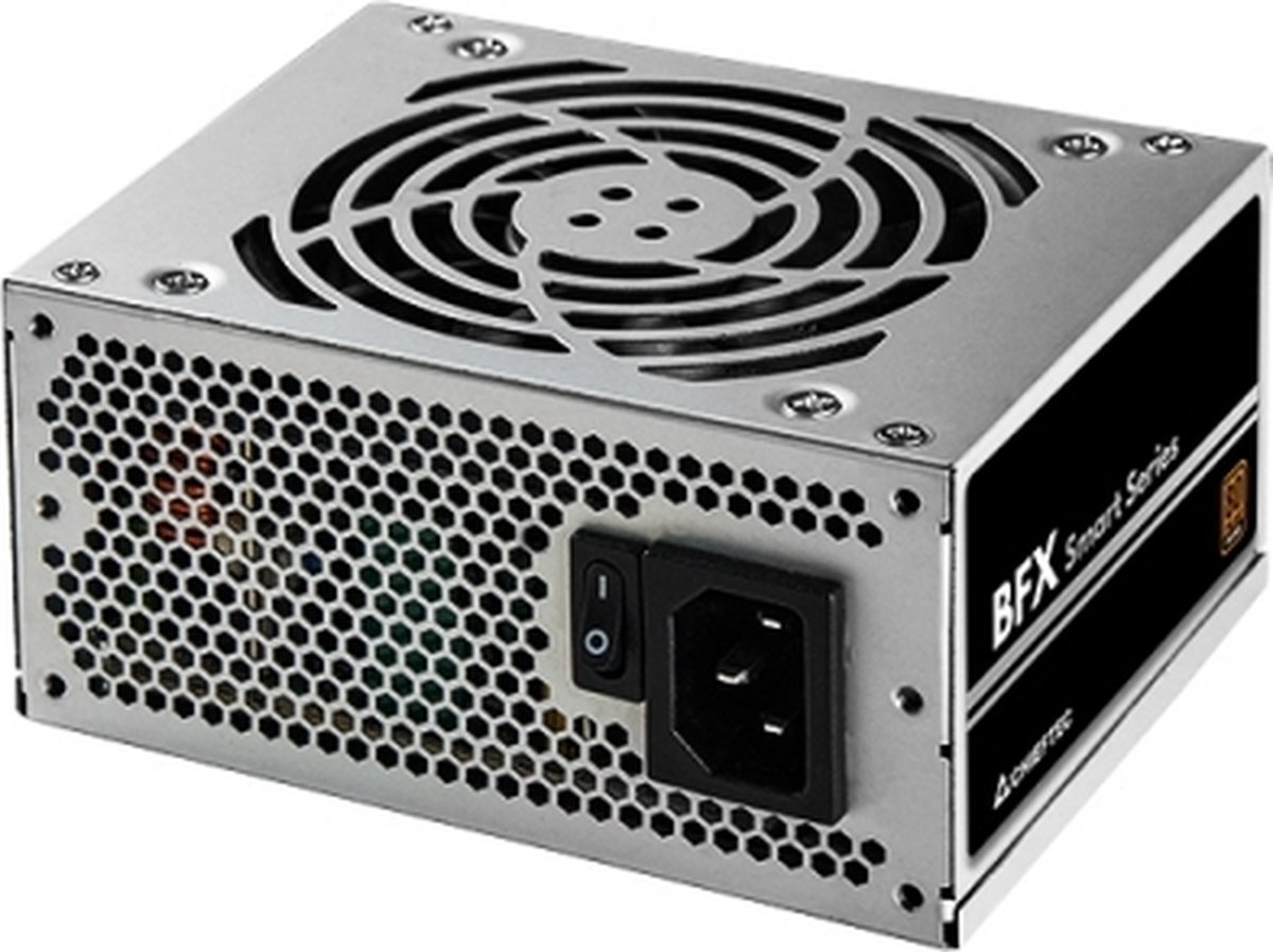 Chieftec Smart 450W Power Supply Unit 20+4 Pin Atx Atx Zwart, Zilver voeding - afbeelding 3