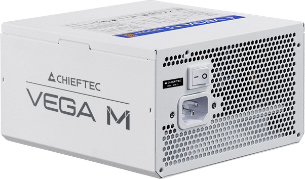 Chieftec vega m white ppg 850 c 3 orig - Chieftec Vega M White 850W PC Voeding