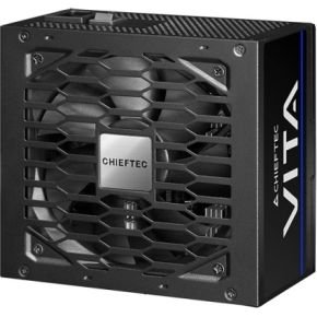 Chieftec Chieftec Vita Series 850W - Voeding Atx12V 2.53 - 80 Plus Bronze - 850 Watt - 100-240V - Actieve Pfc - 120Mm Fdb Fan - Zwart