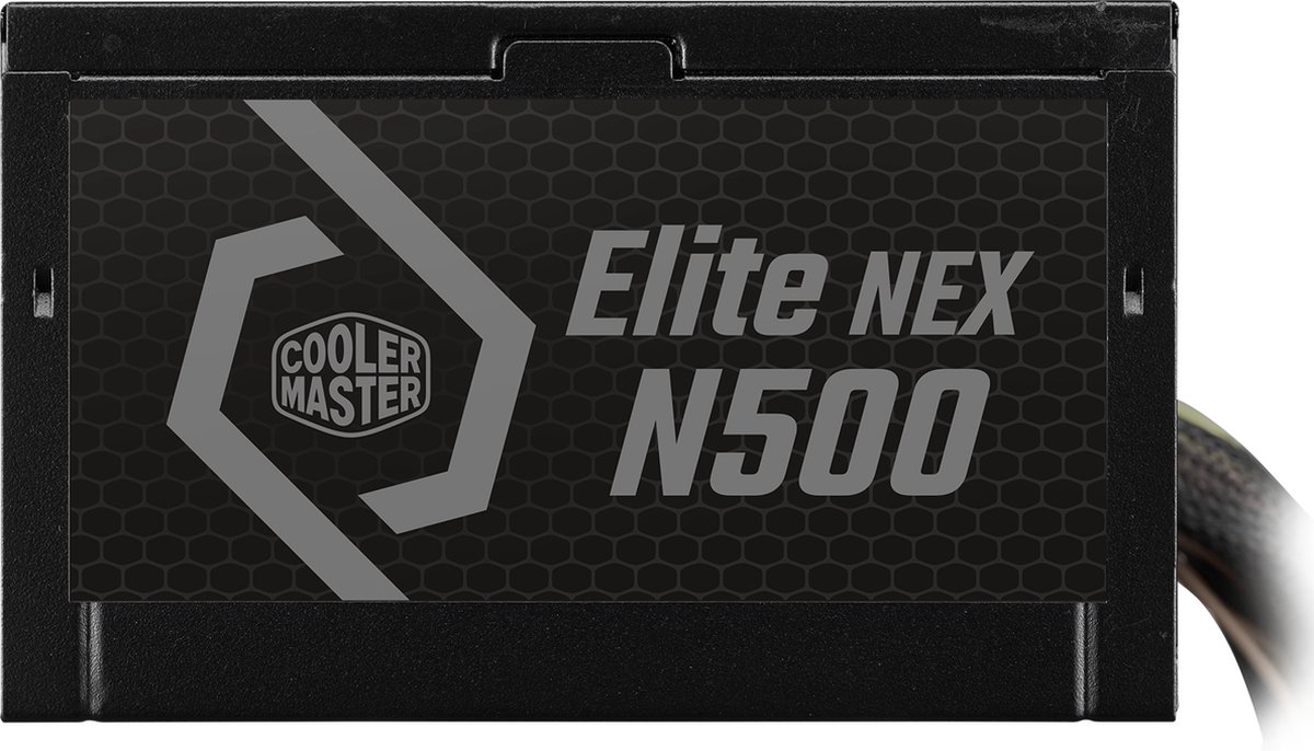 Cooler Master Elite Nex 230V 500 Power Supply Unit 500 W 24-Pin Atx Zwart voeding - afbeelding 3
