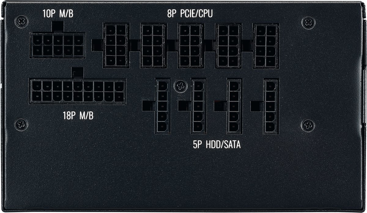 Cooler Master Mwe 750 Gold V2 - 750 Watt 80 Plus Gold Modulaire Pc Voeding - afbeelding 2