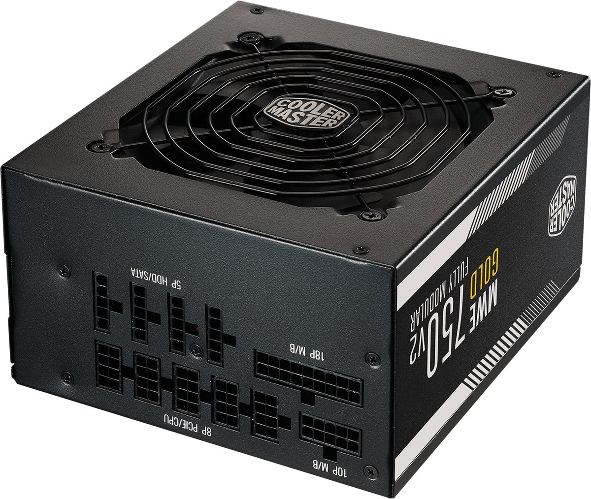 Cooler Master Mwe 750 Gold V2 - 750 Watt 80 Plus Gold Modulaire Pc Voeding - afbeelding 7