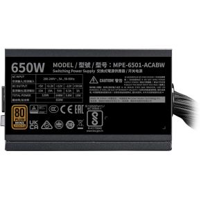 CoolerMaster PSU MWE BRONZE 650 V3 ATX 3.1 - afbeelding 4