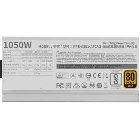 CoolerMaster PSU MWE Gold 1050 V2 (White) - afbeelding 5