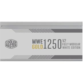 Cooler Master Mwe Gold 1250 - V2 Atx 3.0 White Version Power Supply Unit 1250 W voeding - afbeelding 4