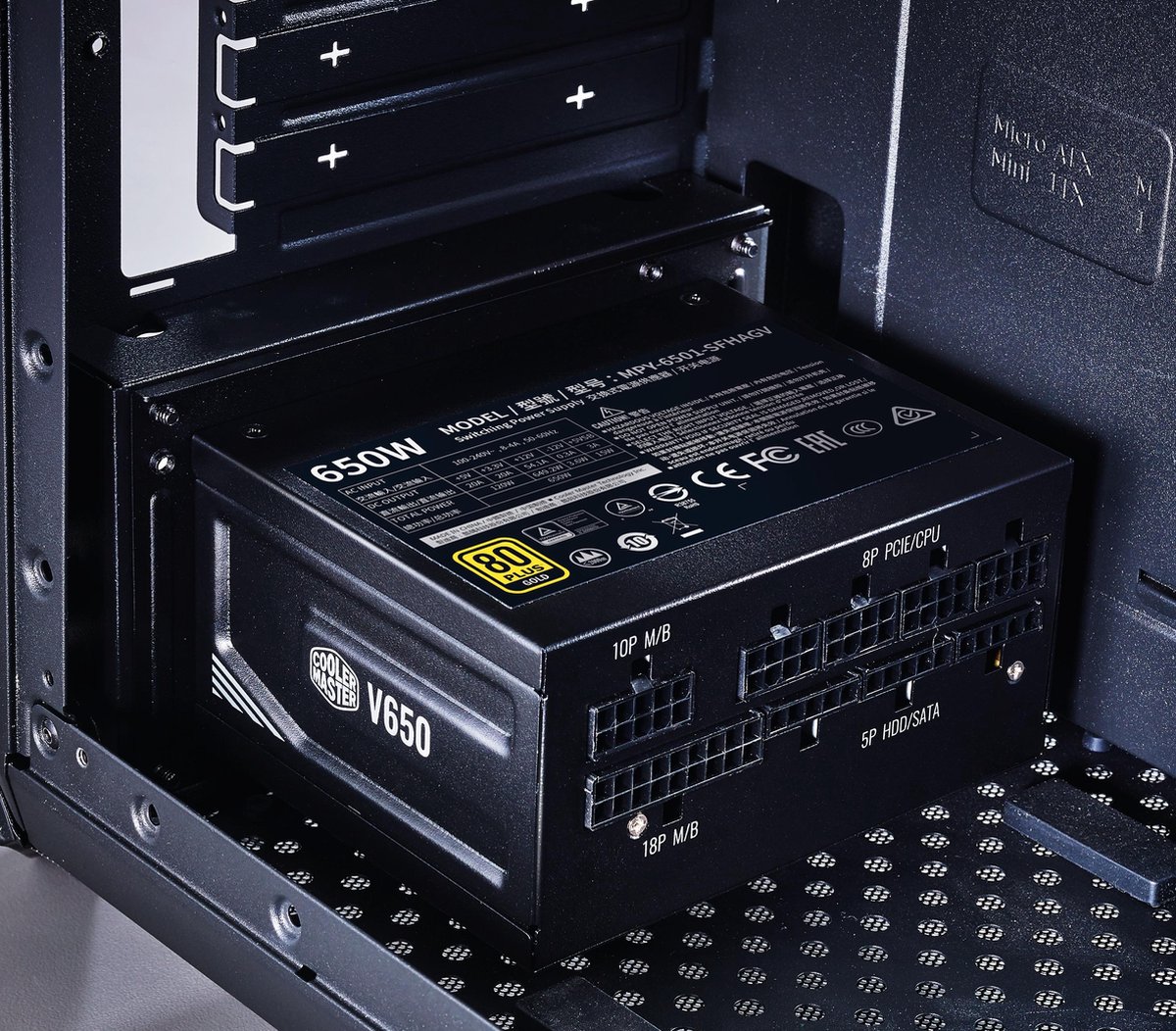 V650 SFX Gold 650W Power Supply - afbeelding 8