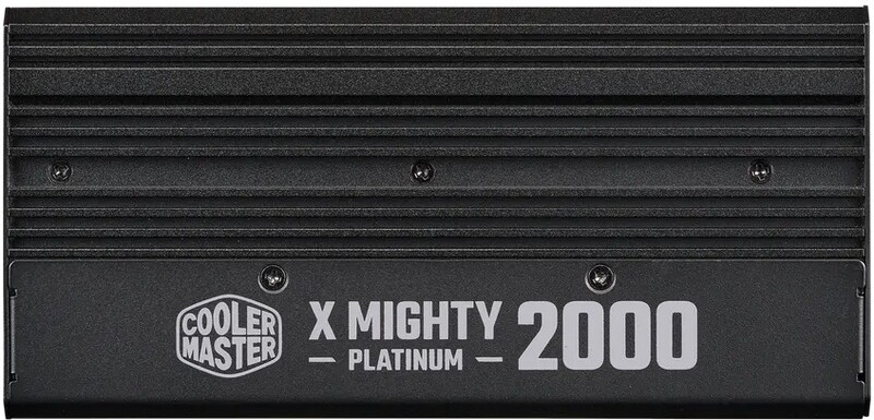 Cooler master x mighty platinum atx 3 1 4 orig - Cooler Master X Mighty Platinum 2000W Voeding