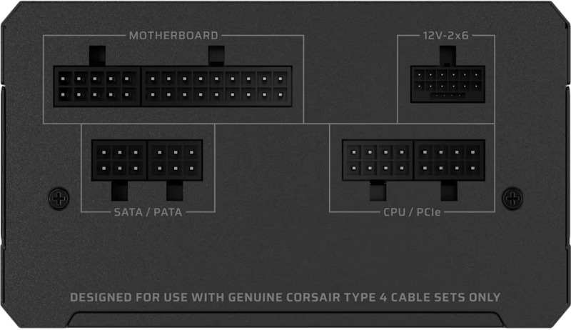 Corsair rm650e 2025 voeding 3 orig - Corsair RMe Series RM650e 650W Voeding (Black)