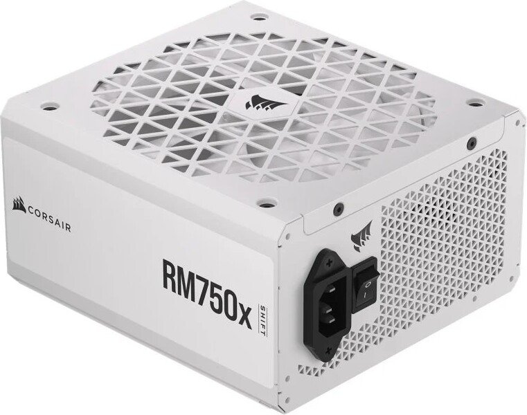 Corsair rm750x shift white voeding - Corsair RM750x Shift White 750W Voeding (White)