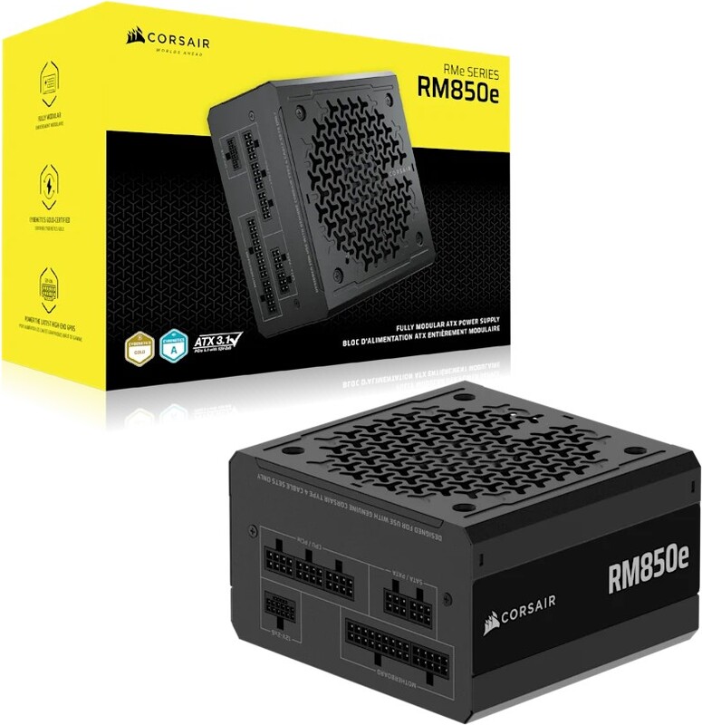 Corsair rm850e 2025 voeding 5 orig - Corsair RMe Series RM850e (2025) 850W Voeding (Black)