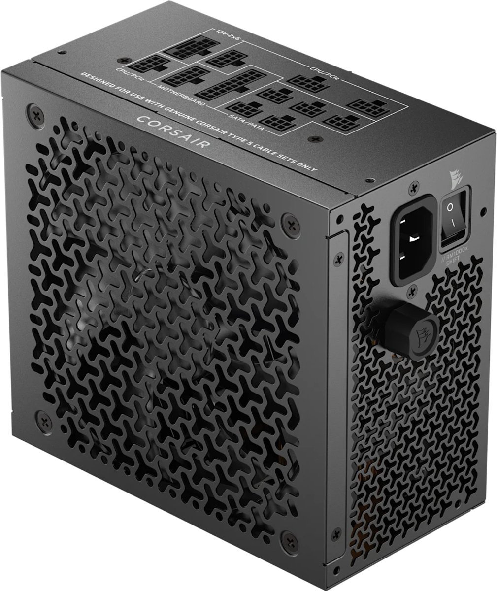 Corsair Corsair Rmx Shift Series Rm1000X Power Supply Unit 1000 W 24-Pin Atx Atx Zwart