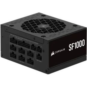CORSAIR Corsair Sf1000 - Voeding Atx12V 3.1, Sfx - 80 Plus Platinum - 1000 Watt - Modulair - 100-240V - Actieve Pfc - Pcie 5.1 - Zero Rpm Mode - 92Mm Pwm Fan - Zwart