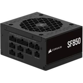 CORSAIR Corsair Sf850 - Voeding - Atx12V 3.1, Sfx - 80 Plus Platinum - 850 Watt - Modulair - 100-240V - Actieve Pfc - Pcie 5.1 - Zero Rpm Mode - 92Mm Pwm Fan - Zwart