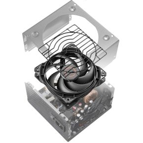 Gaming CGR BD-650 power supply unit 650 W 20+4 pin ATX (Black) - afbeelding 6