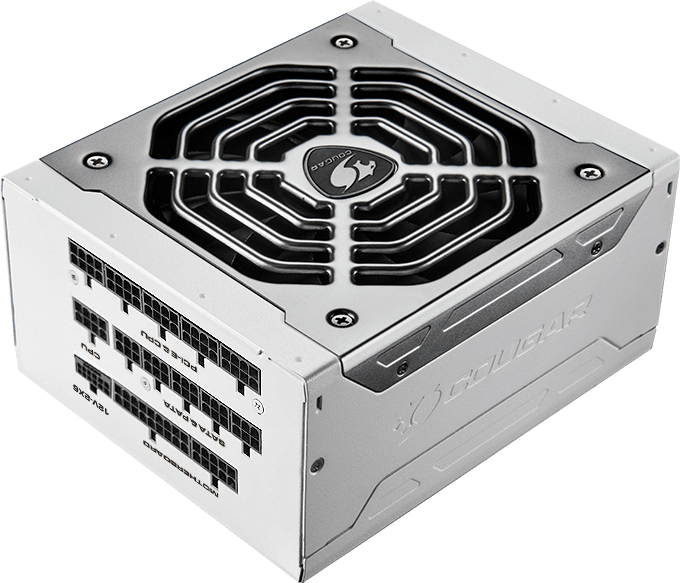 Cougar polar x2 modular 80 plus plati 2 orig - COUGAR POLAR X2 1050W Voeding
