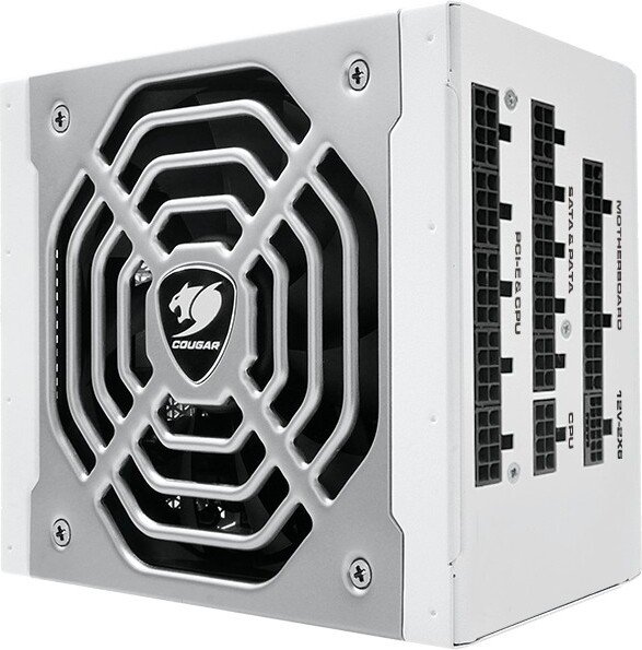 Cougar polar x2 modular 80 plus plati - COUGAR POLAR X2 1050W Voeding