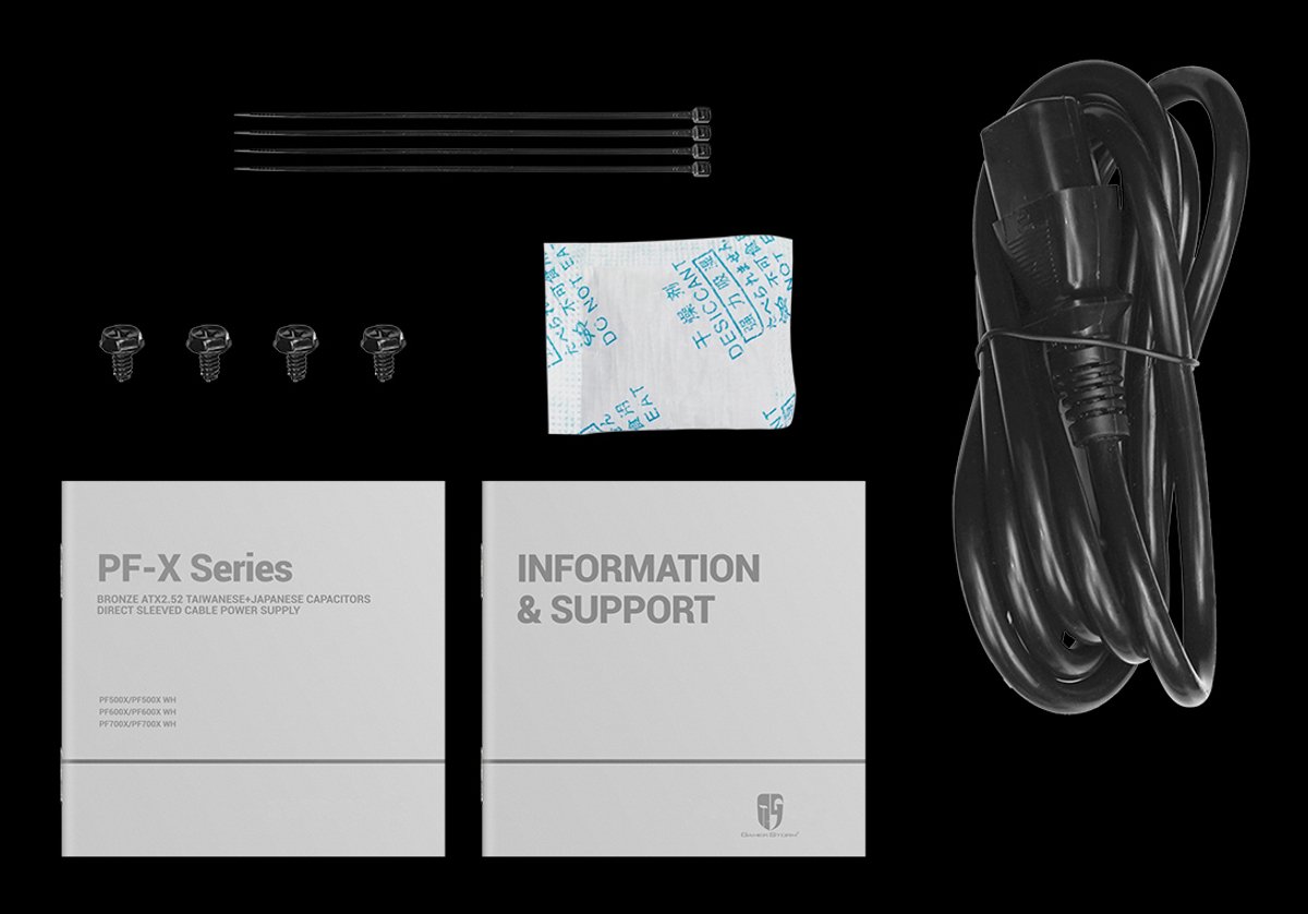 PF500X 500W 80 PLUS Bronze Voeding - afbeelding 2