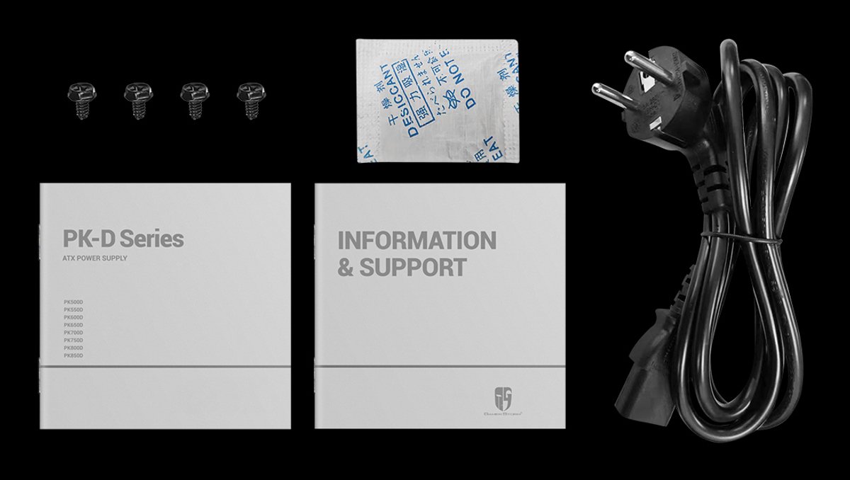 PK550D 550W 80 Plus Bronze Power Supply - afbeelding 2