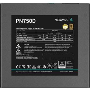 PN750D power supply unit 750 W 20+4 pin ATX ATX (Black) - afbeelding 3