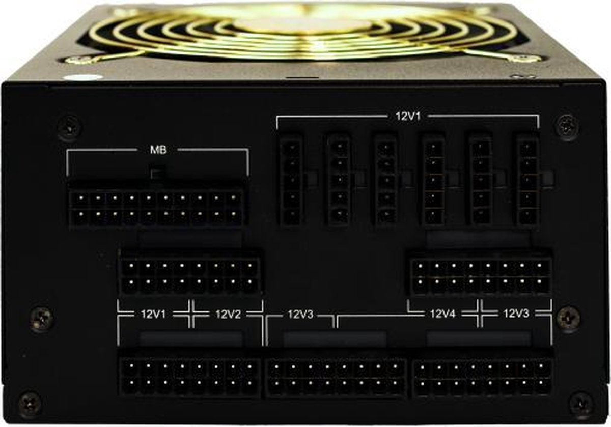 Deltae Voeding - Pc Voeding - Psu Atx Platinum 1300 Watt Gaming Power Supply - afbeelding 4