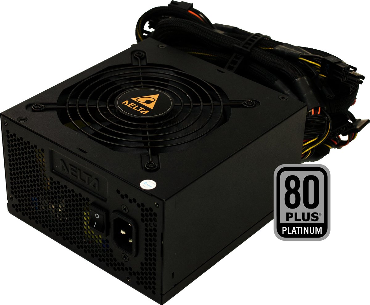 Deltae Voeding - Pc Voeding - Psu Atx Platinum 850 Watt Gaming Power Supply - afbeelding 2