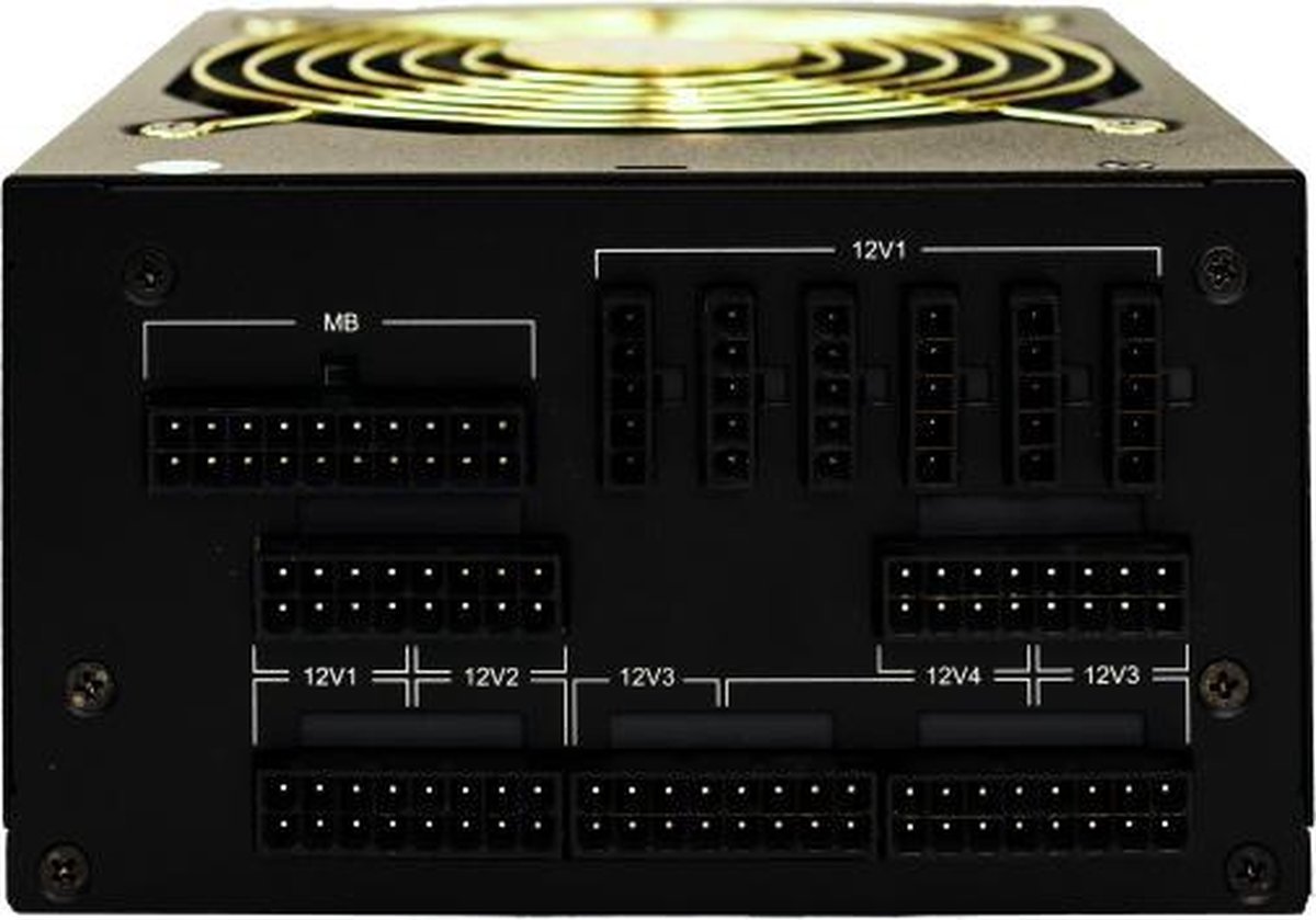 Deltae Voeding - Pc Voeding - Psu Atx Platinum 1000 Watt Gaming Power Supply - afbeelding 4