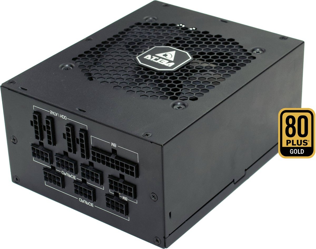 Delta Delta - Interne Voeding - Pc Voeding - Psu Atx Gold 1000 Watt Gaming Power Supply