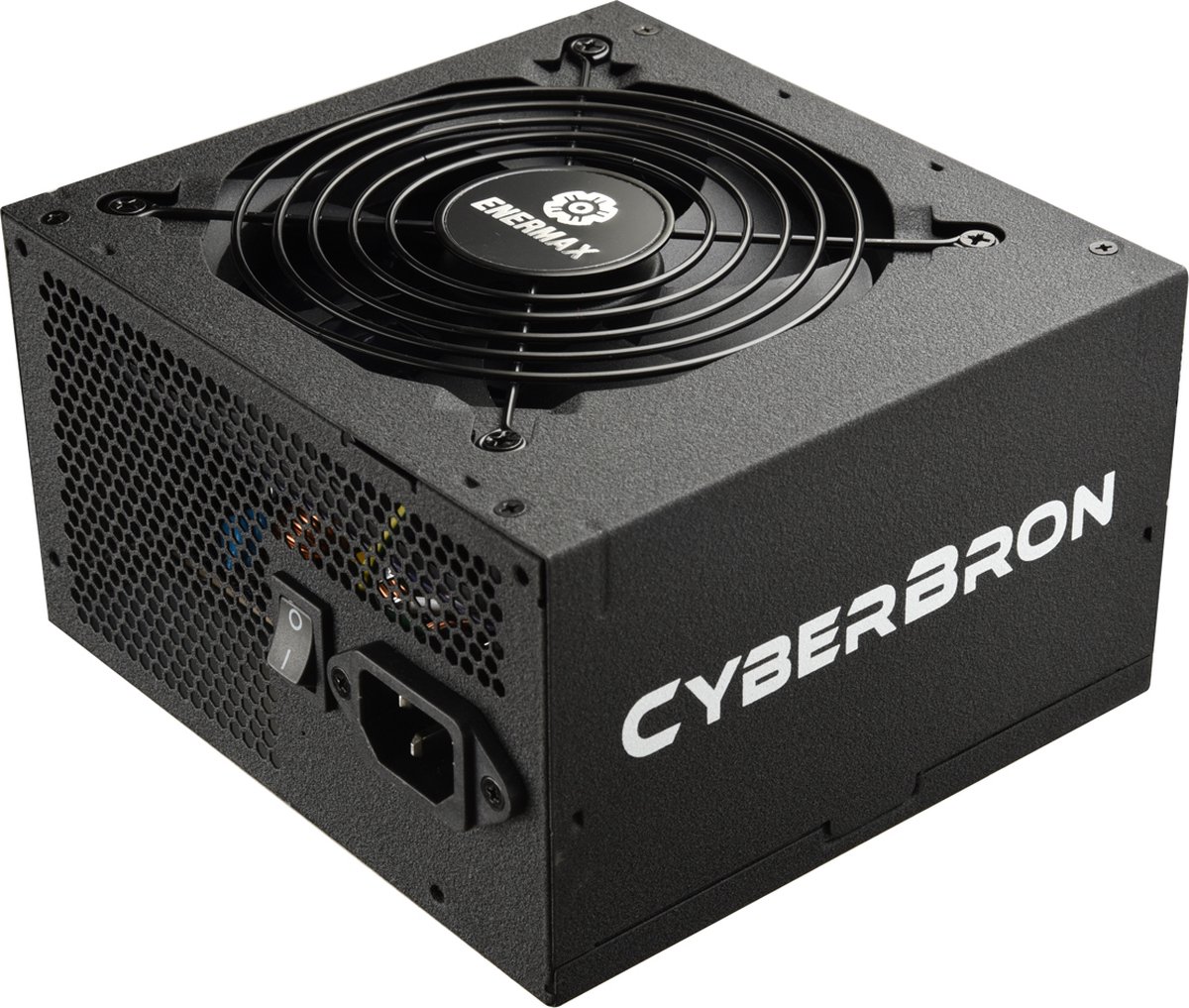 Enermax Cyberbron Power Supply Unit 600 W 24-Pin Atx Atx Zwart voeding - afbeelding 4