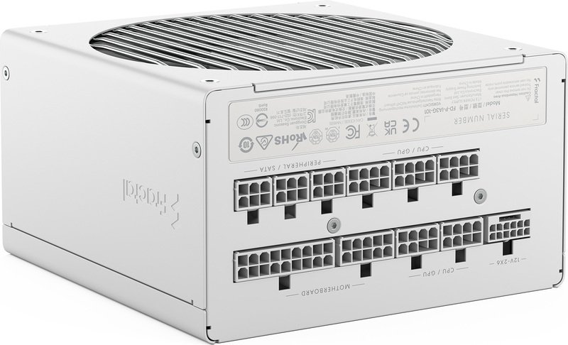 Fractal design ion gold 3 1000w voeding 402096 - Fractal Design Ion 3 Gold 1000W Voeding (White)